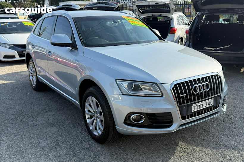 Silver 2012 Audi Q5 SUV TDI