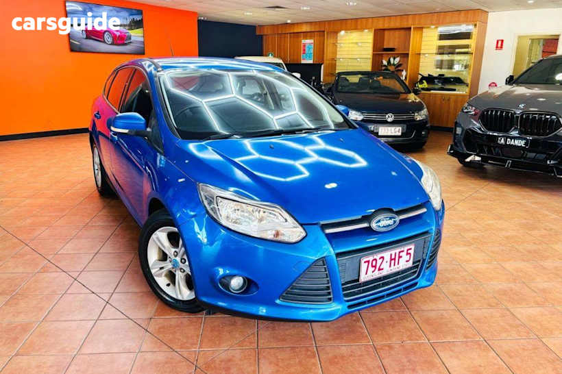 Blue 2013 Ford Focus Hatch TREND F