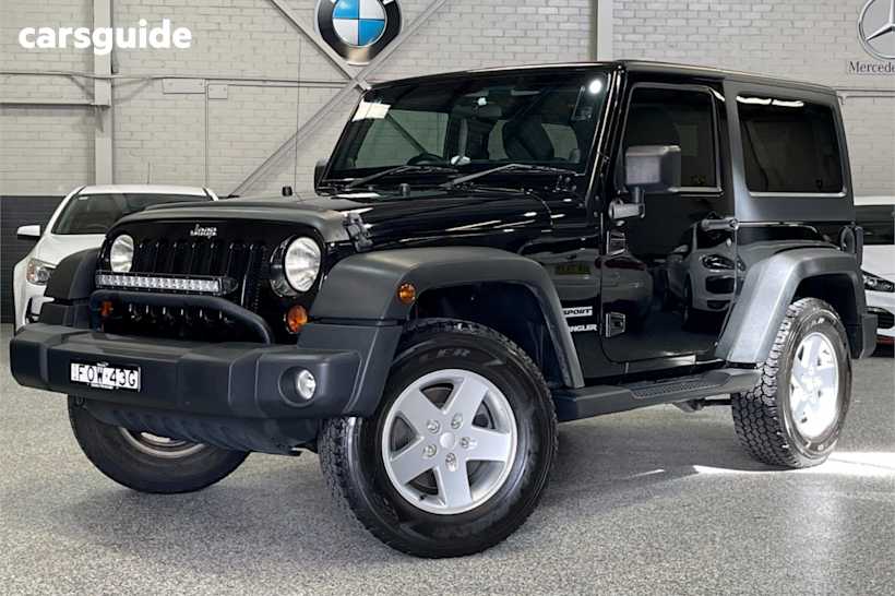 Black 2011 Jeep Wrangler Sedan SPORT 4X4