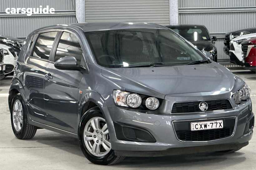 Grey 2015 Holden Barina Hatch CD F