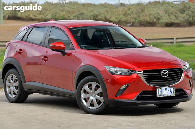 Red 2016 Mazda CX-3 SUV NEO F