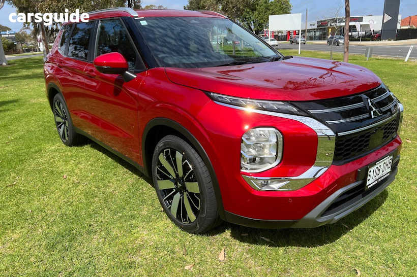 Red 2025 Mitsubishi Outlander SUV ASPIRE 4X4