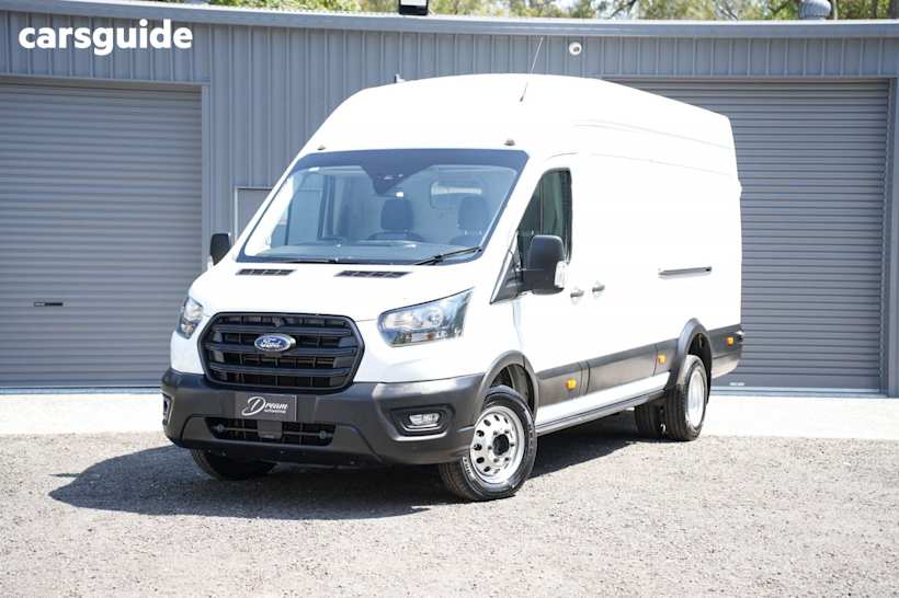 White 2021 Ford Transit Commercial 430E R