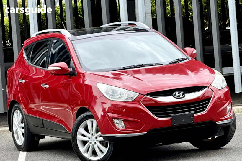 Red 2011 Hyundai IX35 Wagon Highlander (Awd)