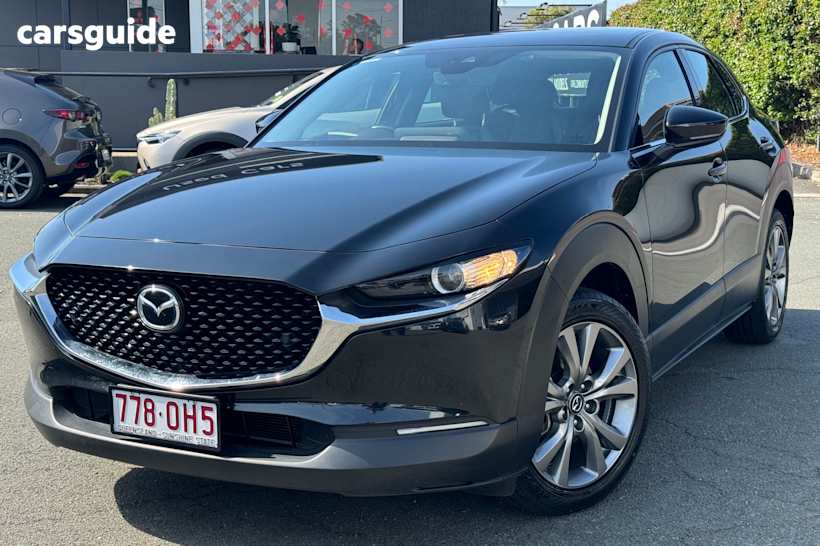 Black 2022 Mazda CX-30 SUV G20 TOURING F