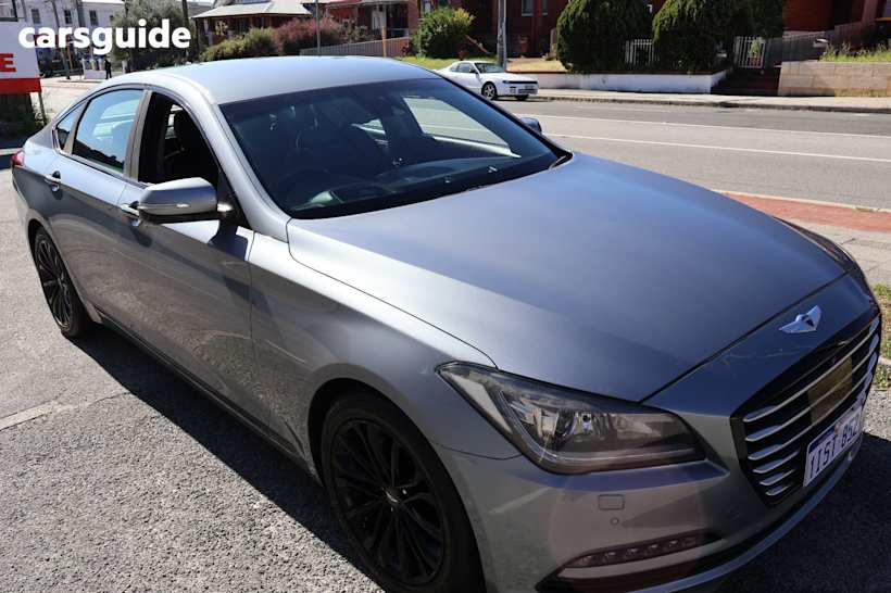 Grey 2015 Hyundai Genesis Sedan (Sensory Pack)