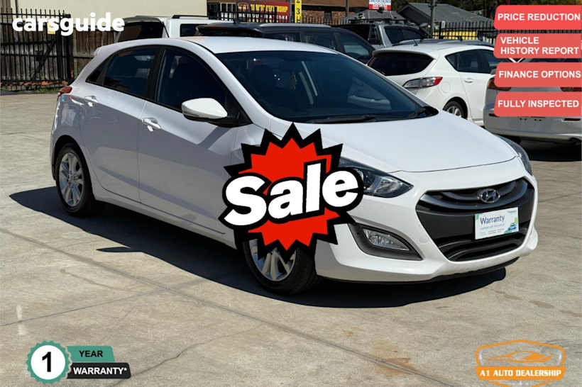 White 2014 Hyundai I30 Hatchback Trophy