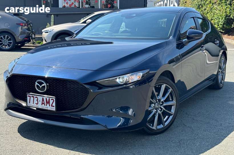 Blue 2020 Mazda Mazda3 Hatch G20 EVOLVE F