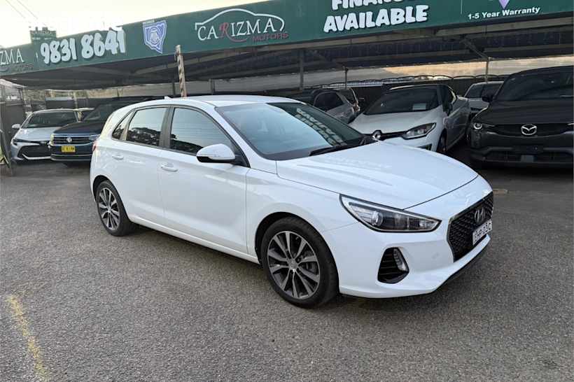 White 2017 Hyundai I30 Hatchback Elite