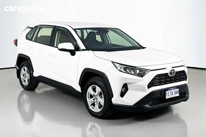 White 2021 Toyota RAV4 Wagon Gx (2Wd)