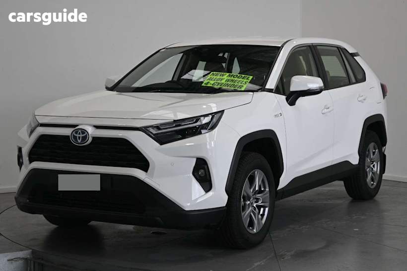 White 2024 Toyota RAV4 SUV GX F