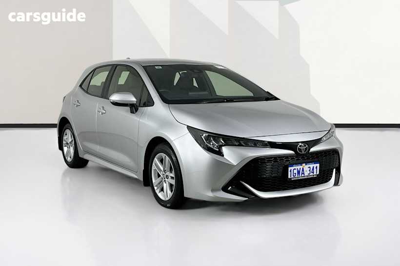 Silver 2019 Toyota Corolla Hatchback Ascent Sport