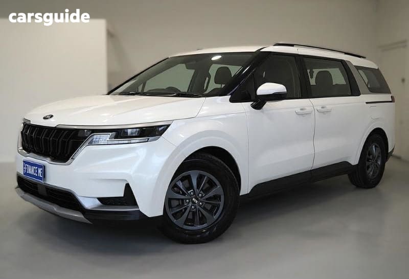 White 2021 Kia Carnival OtherCar S F