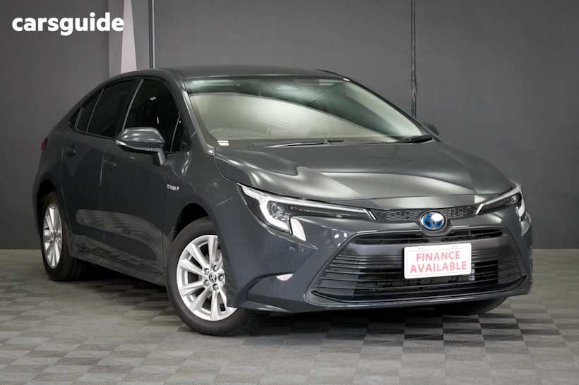 Grey 2025 Toyota Corolla Sedan Ascent Sport Hev