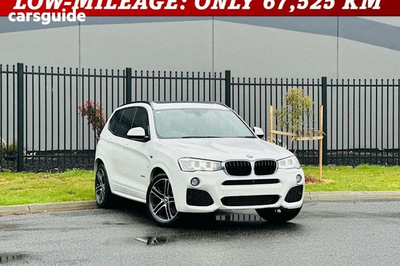 White 2016 BMW X3 SUV XDRIVE20D 4X4