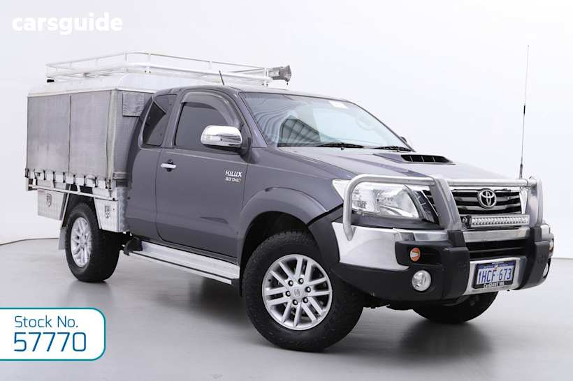 Grey 2014 Toyota Hilux X Cab Pickup Sr5 (4X4)