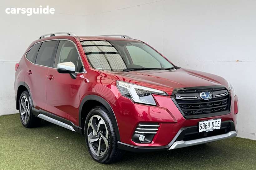 Red 2024 Subaru Forester SUV 2.5I-S 4WD