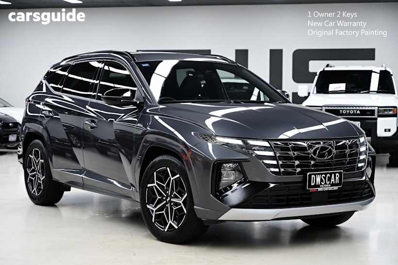 Grey 2021 Hyundai Tucson SUV ELITE N LINE 4X4