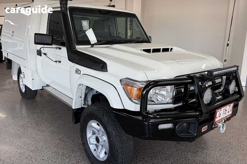 White 2022 Toyota Landcruiser Cab Chassis Lc79 Gxl