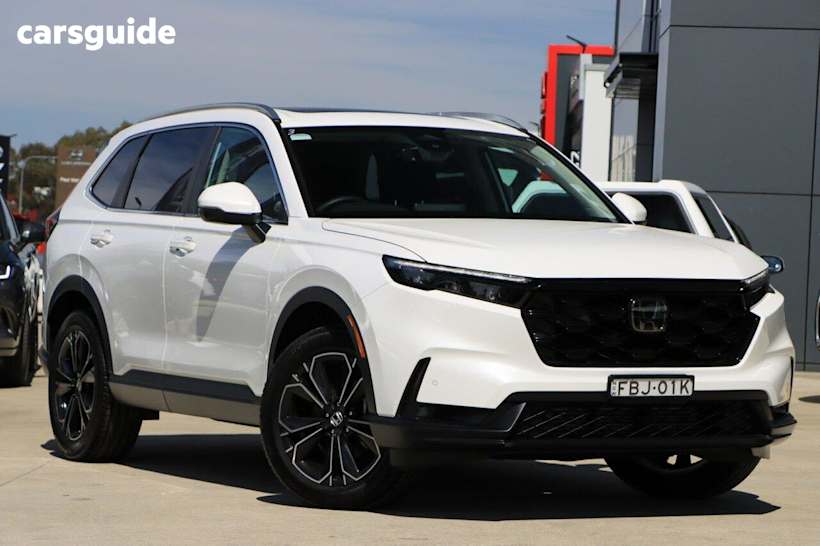 White 2023 Honda CR-V SUV VTI LX 4X4