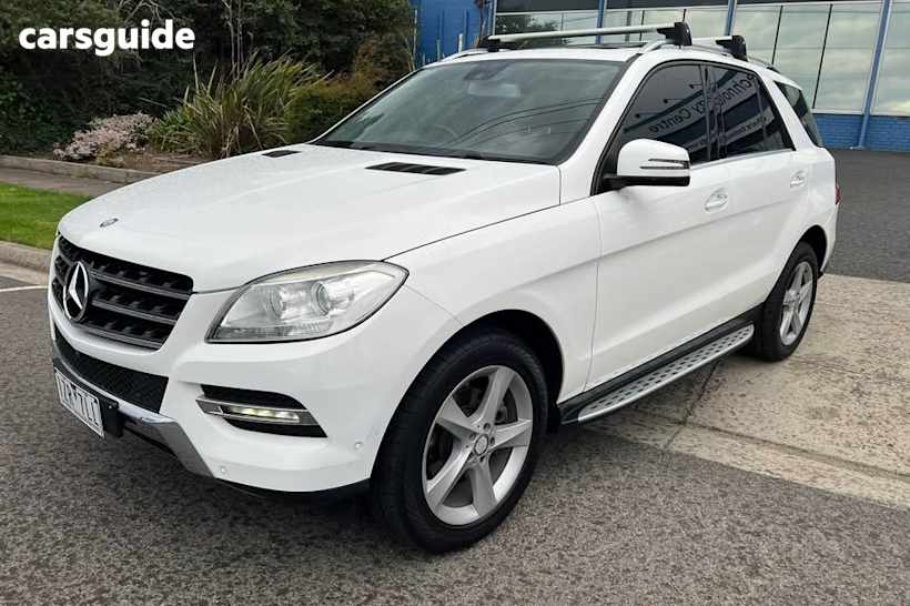White 2015 Mercedes-Benz ML250 Wagon Cdi Bluetec S.E.