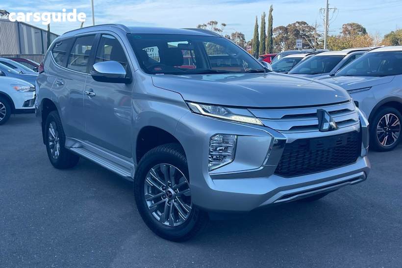 Silver 2024 Mitsubishi Pajero Sport SUV GLX 4X4