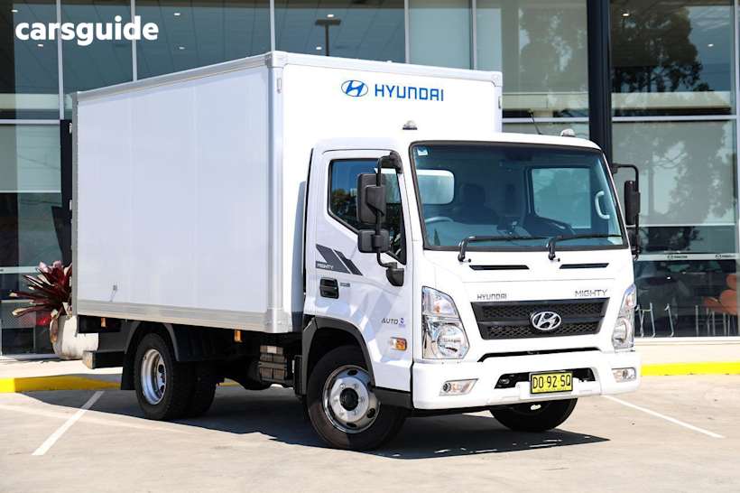 White 2025 Hyundai Trucks Mighty Pantec Ex4 (Swb)