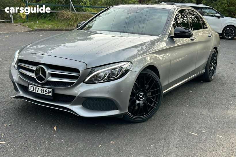 Silver 2016 Mercedes-Benz C350 Sedan E 205