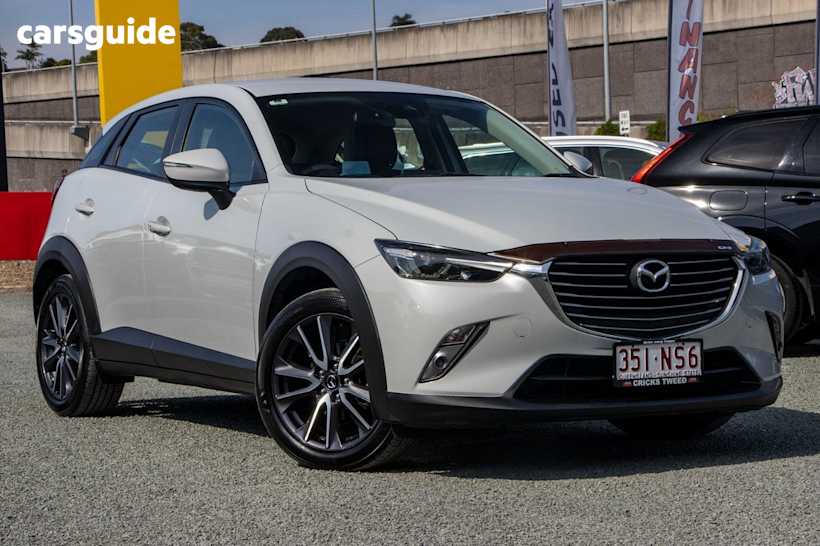 White 2017 Mazda CX-3 SUV STOURING F