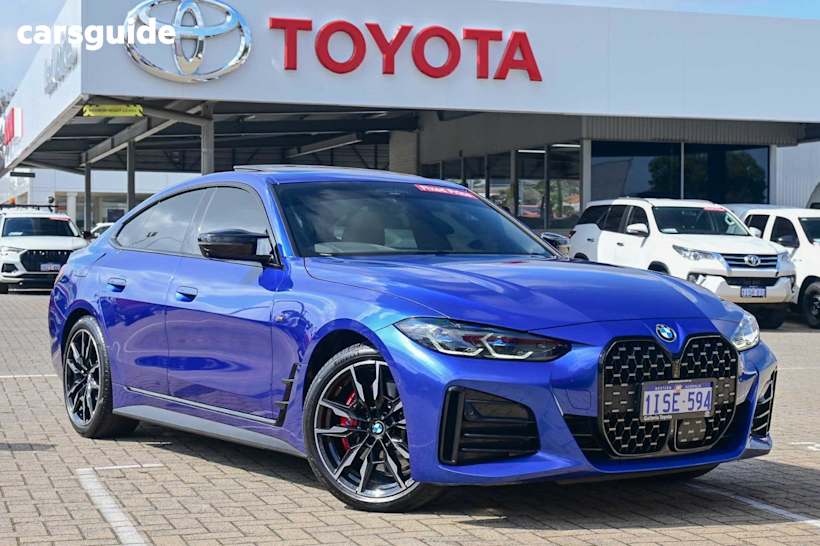 Blue 2023 BMW M440 Coupe Xdrive Gran Coupe Mhev