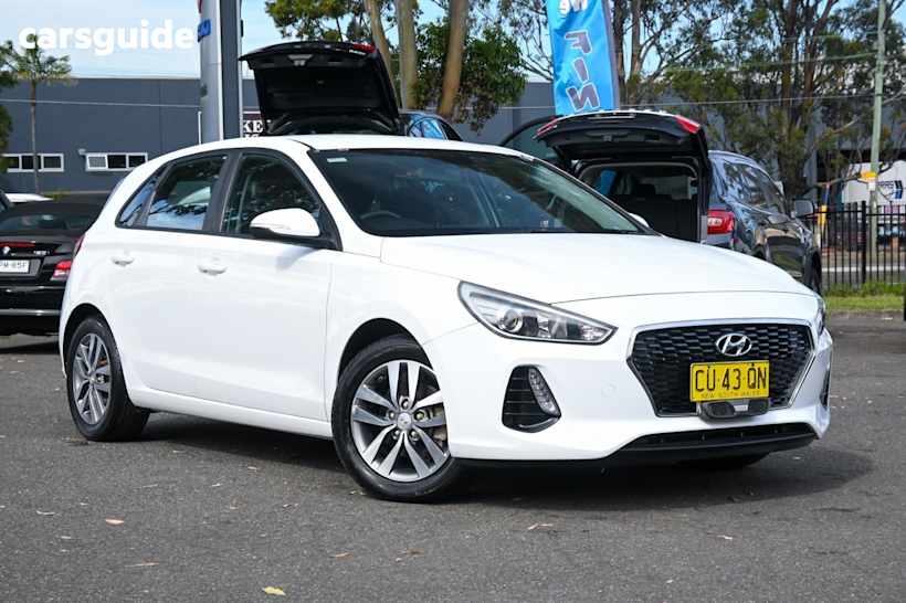 White 2019 Hyundai I30 Hatch ACTIVE F