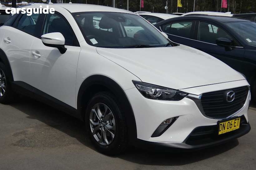 White 2024 Mazda CX-3 SUV G20 SPORT F