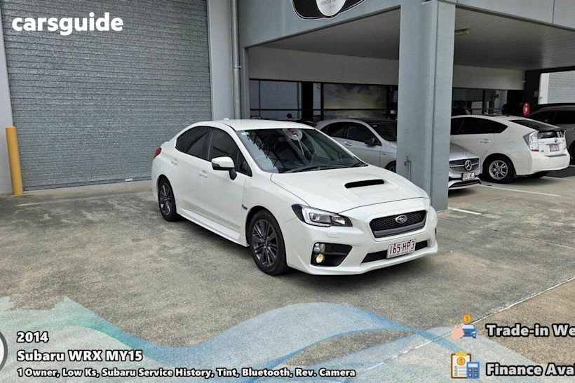 White 2014 Subaru WRX Sedan (Awd)