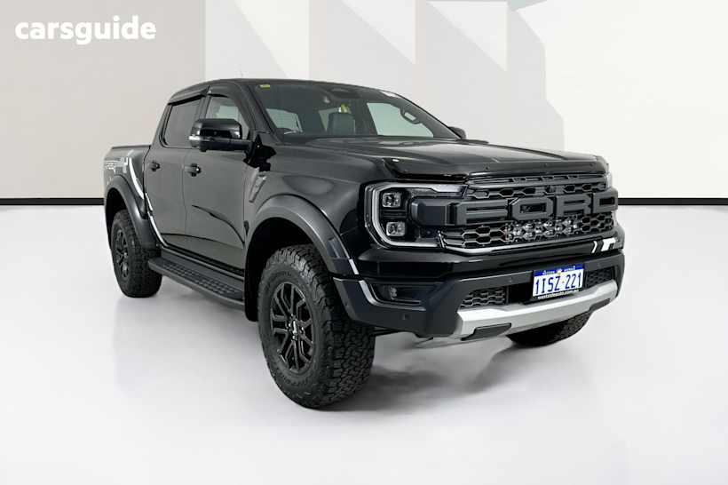 Black 2022 Ford Ranger Double Cab Pick Up Raptor 3.0 (4X4)