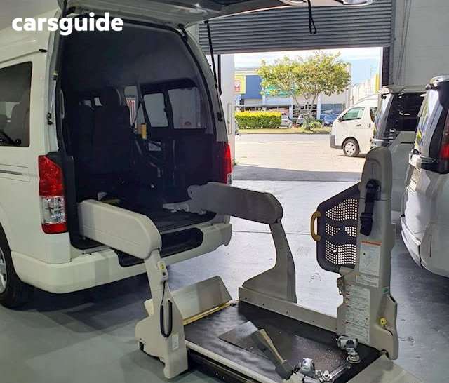 White 2018 Toyota HiAce SUV LONG WHEELBASE