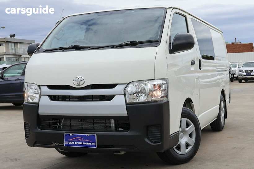 White 2018 Toyota HiAce Commercial R