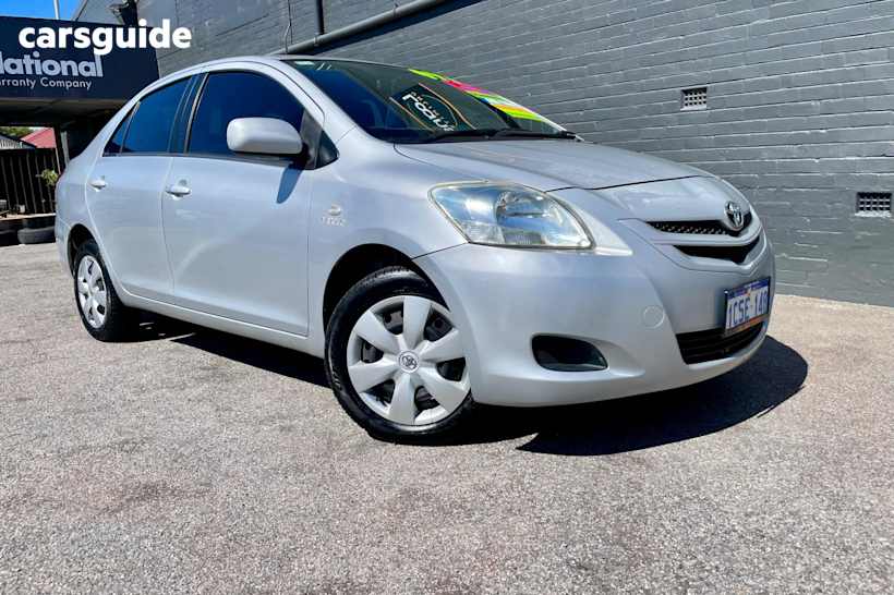 Silver 2007 Toyota Yaris Sedan YRS F
