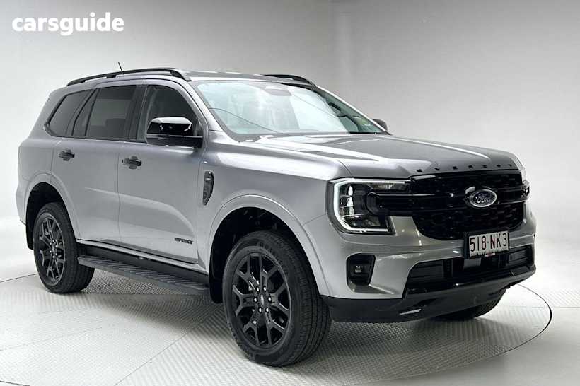 Silver 2024 Ford Everest SUV SPORT 4X4