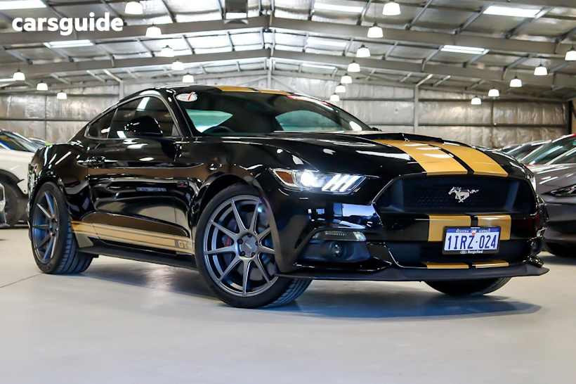 Black 2016 Ford Mustang Coupe GT R