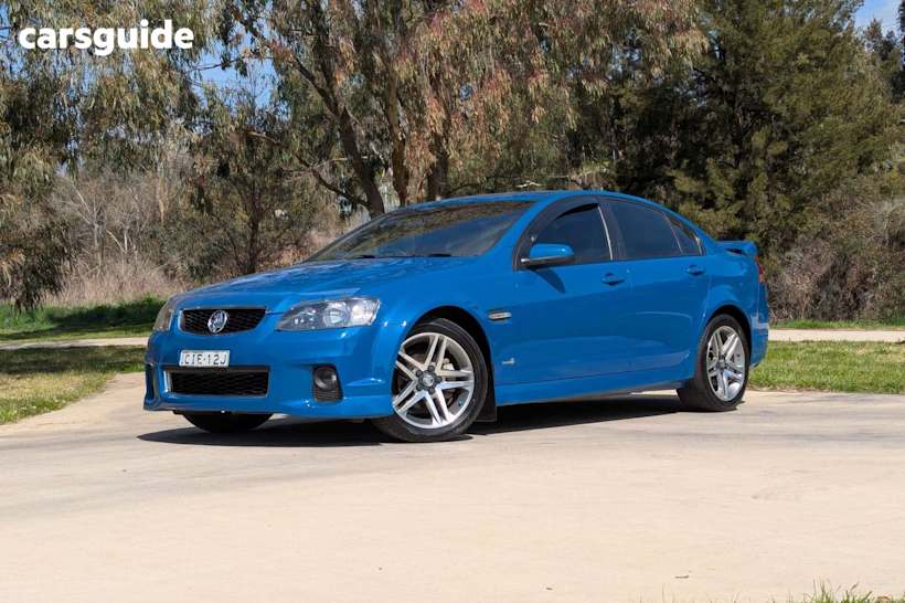 Blue 2012 Holden Commodore Sedan Sv6