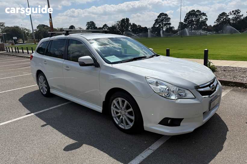 White 2012 Subaru Liberty Wagon 2.5I Premium