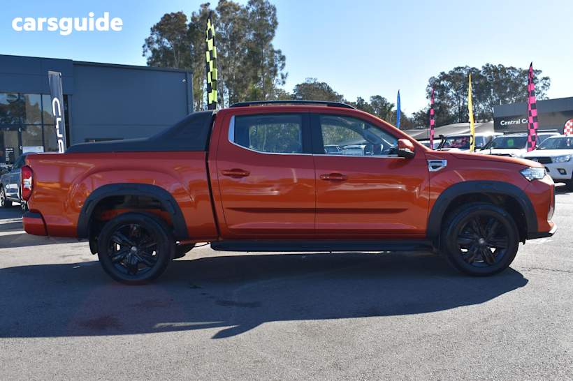 Orange 2023 LDV T60 Ute Tray MAX LUXE MEGA TUB 4X4