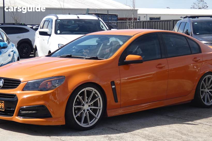 Orange 2013 Holden Commodore Sedan SV6 R