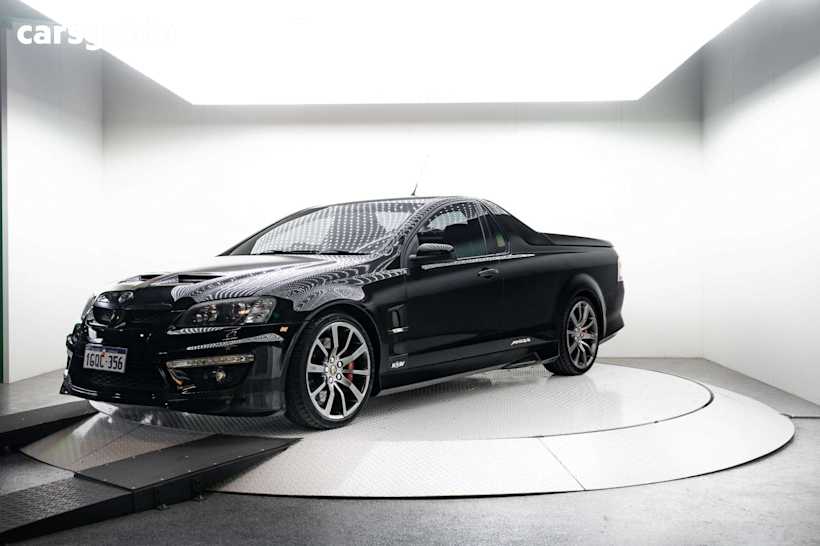 Black 2011 HSV Maloo Ute Tray R8 R