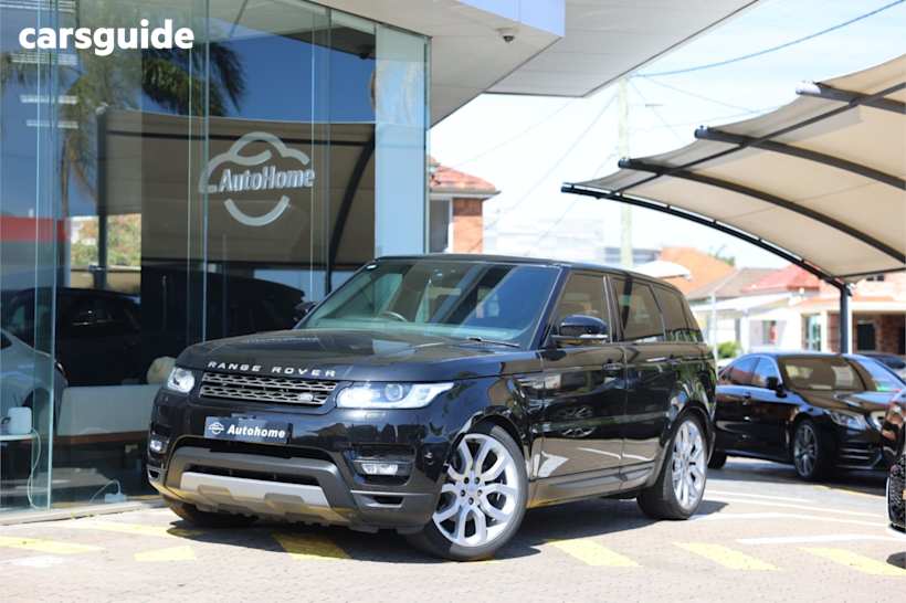 Black 2017 Land Rover Range Rover Sport SUV TDV6 SE 4X4