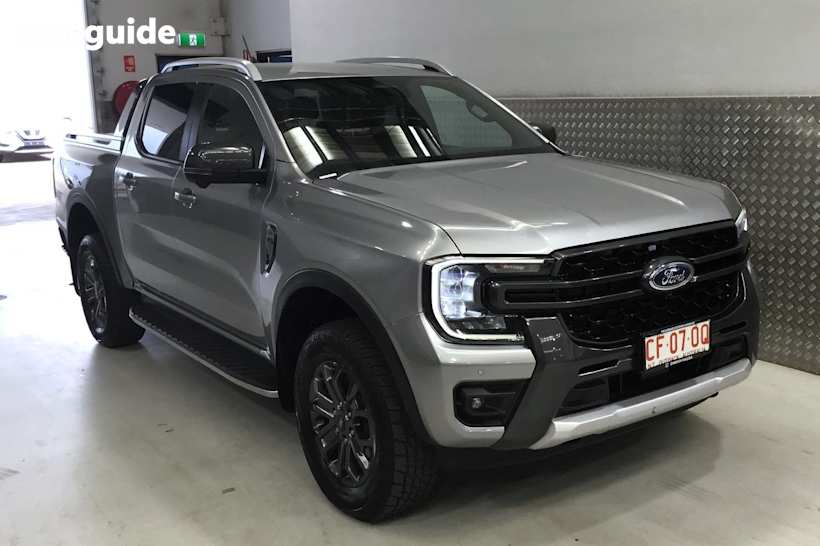 Silver 2023 Ford Ranger Ute Tray WILDTRAK 4X4