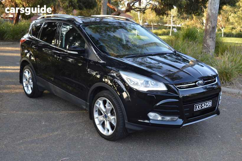 Black 2013 Ford Kuga SUV TITANIUM 4X4