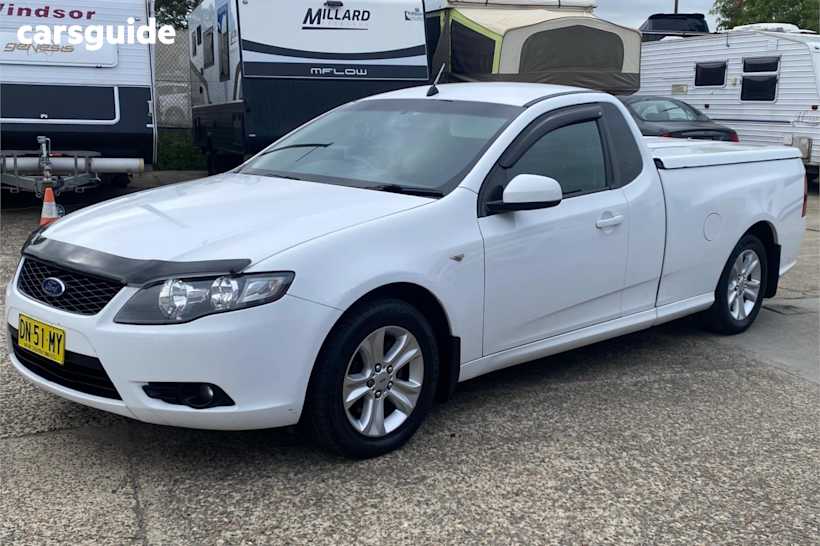 White 2008 Ford Falcon Ute Ute Tray R6 R
