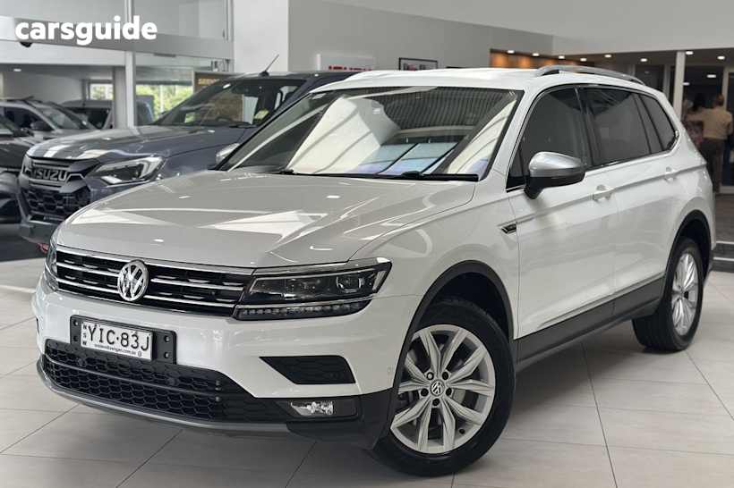 White 2018 Volkswagen Tiguan Wagon Allspace 132 Tsi Comfortline