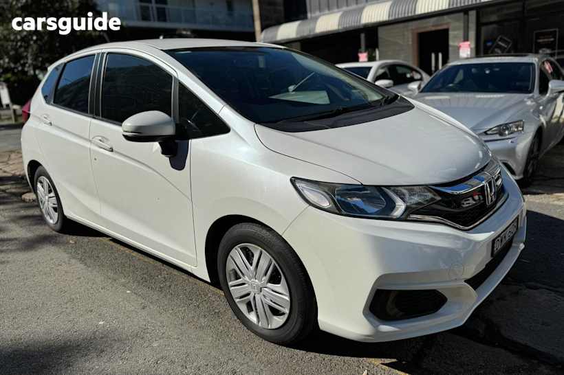 White 2018 Honda Jazz Hatchback Vti